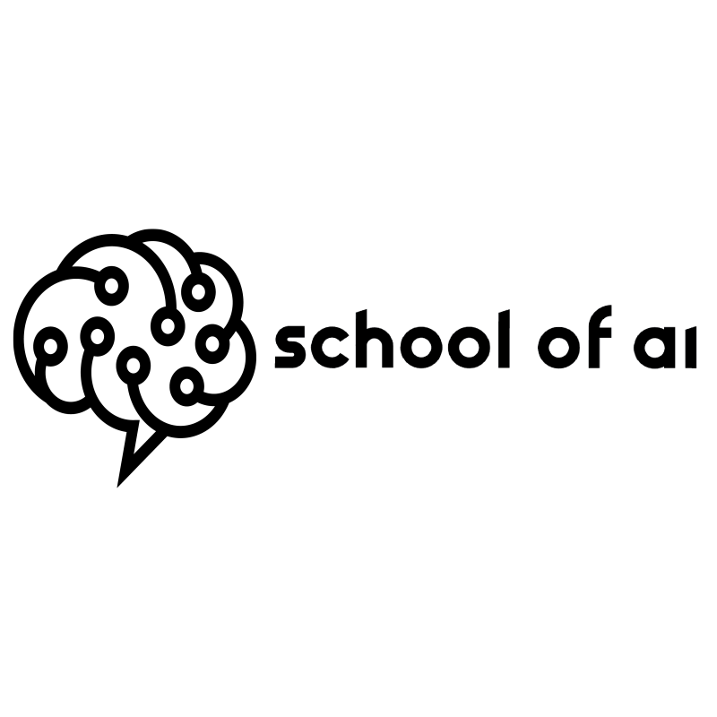 Logo of School of AI